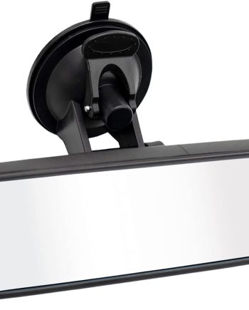 Rear View Mirror, Universal Thickened Anti-glare HD Car Interior Rear View Mirror-(With Adjustable Suction Cup)