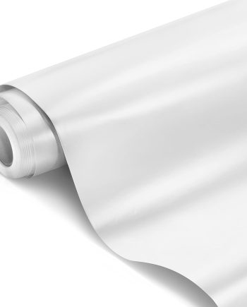 Matte Pearl White Vinyl Car Wrap Film (10ft x 5ft)