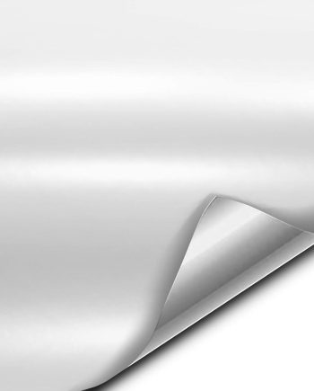 Satin Pearl White Vinyl Car Wrap Film (10ft x 5ft)
