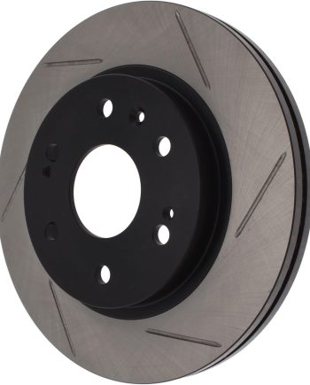 Front Right Slotted Disc Brake Rotor - Fits Select Cadillac,  and GMC Vehicles
