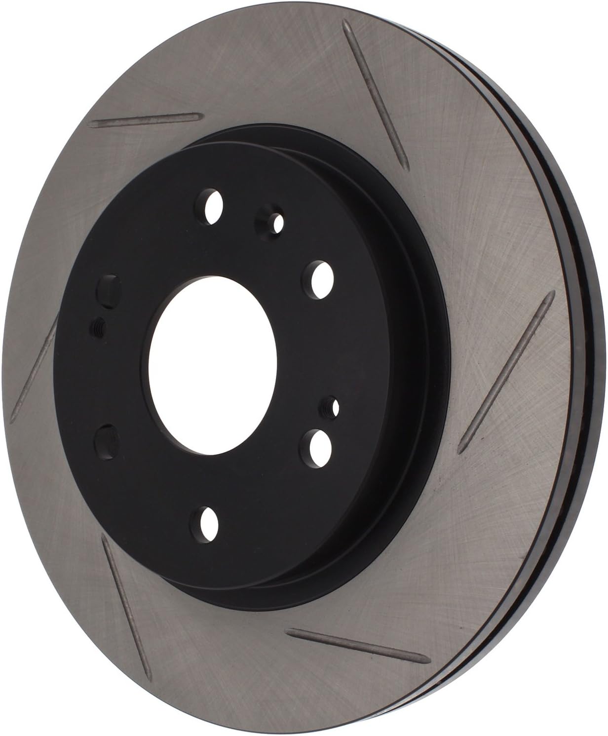 Front Right Slotted Disc Brake Rotor - Fits Select Cadillac, and GMC Vehicles