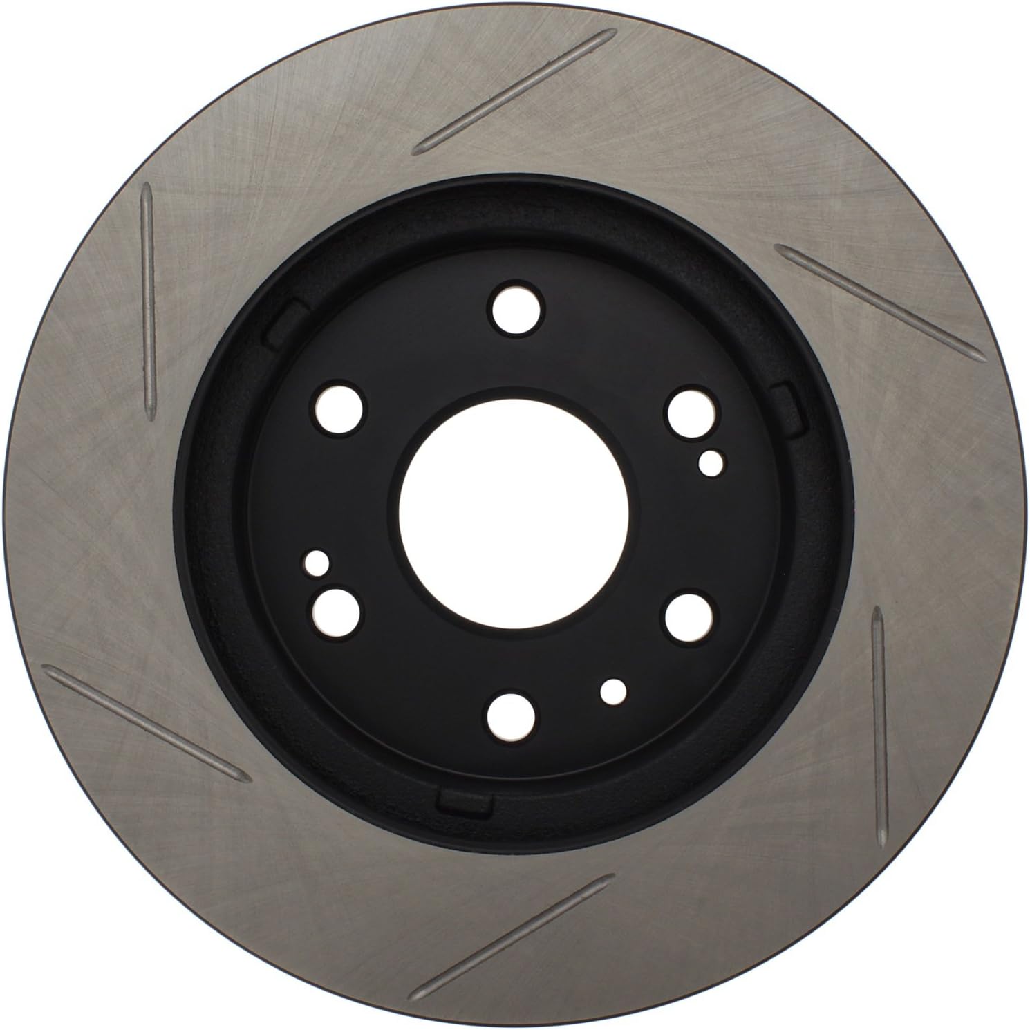 Front Right Slotted Disc Brake Rotor - Fits Select Cadillac, and GMC Vehicles