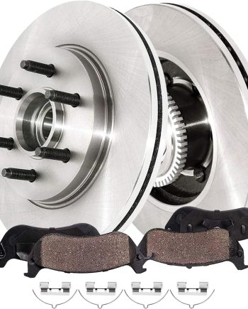 - Front Brake Kit for 2WD 04-08 Ford F-150, 06-08 Lincoln Mark LT Replacement 2004 2005 2006 2007 2008 Disc Brake Rotors Ceramic Brakes Pads 6 Lugs