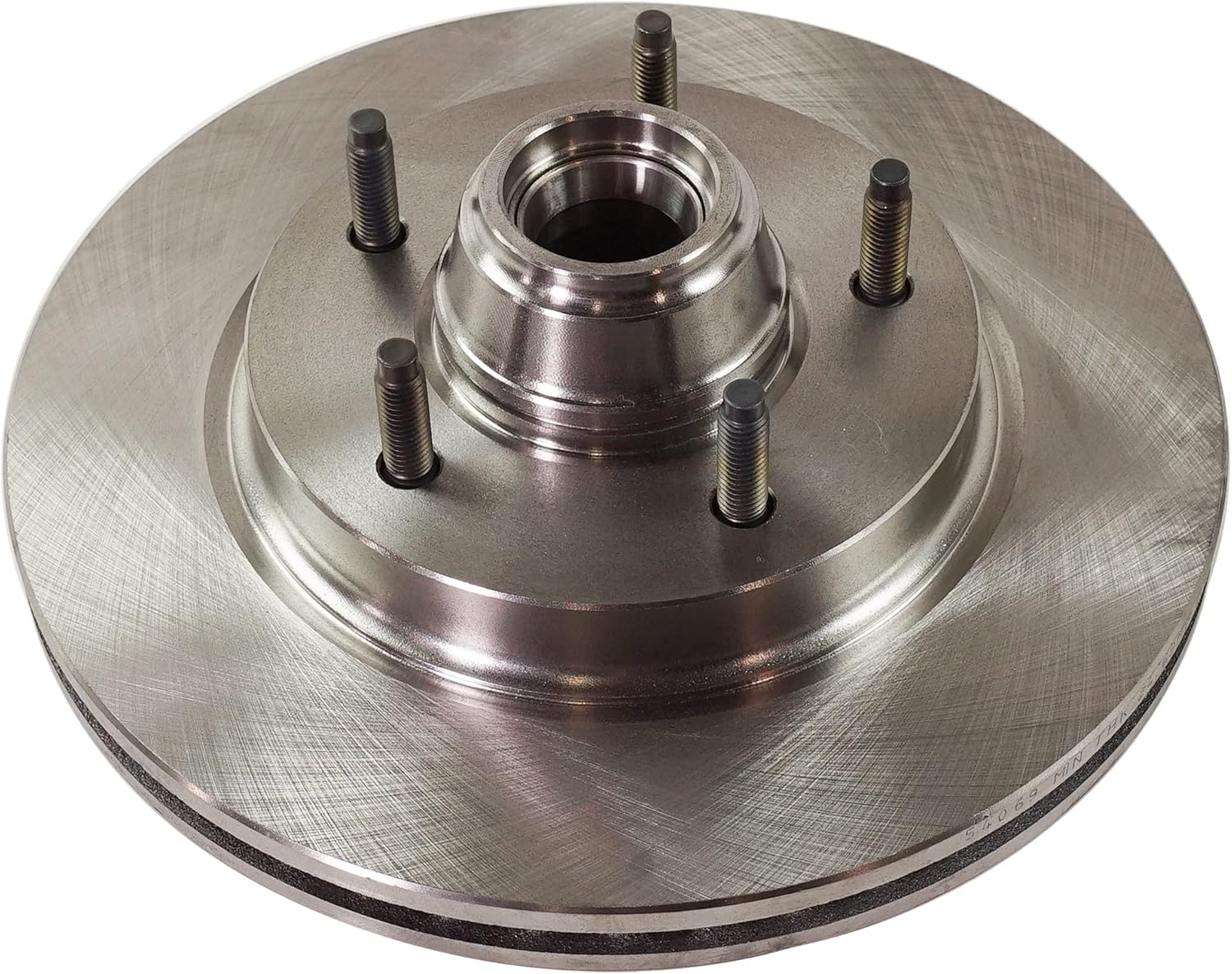 Front Brake Disc Set Compatible with 1997-2003 Ford F-150, Fits 1999-2002 Expedition, Fits 1998-2002 Lincoln Navigator, Plain Surface, Cast Iron, 5 Lugs