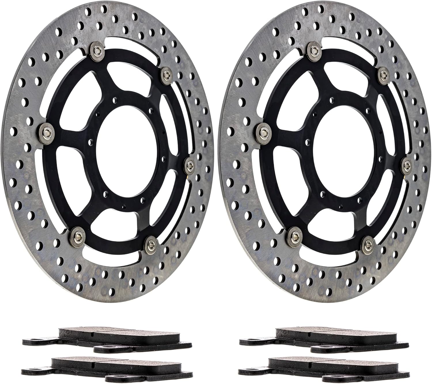 Front Brake Rotor Pad Semi Metallic Kit for Honda CBR600RR CBR1300 06455-MBW-016 06455-MBW-E12 45120-MFN-D01